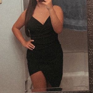 Short black dress